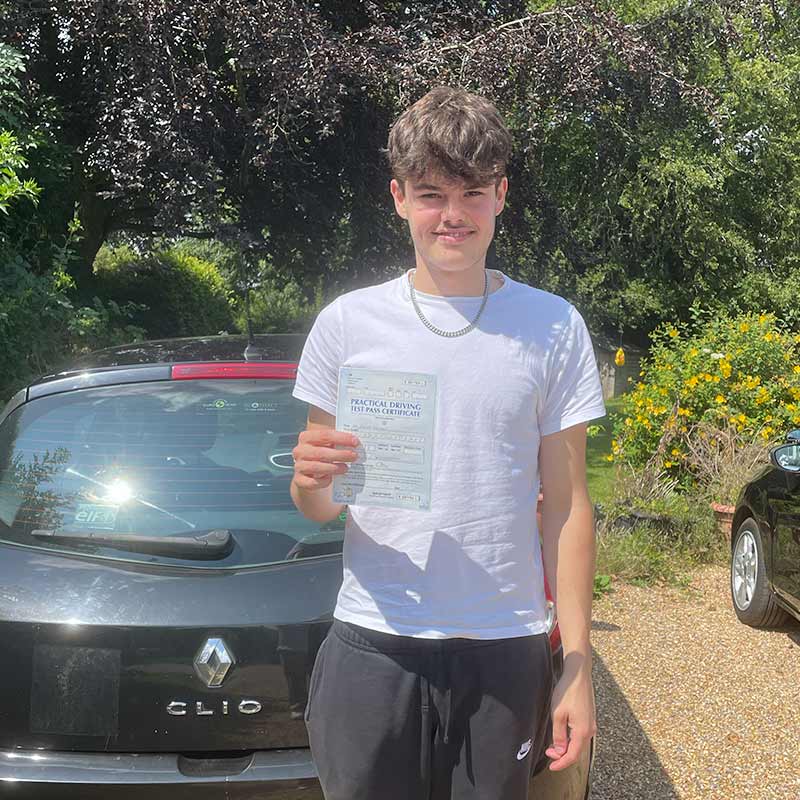 Another successful driving test pass